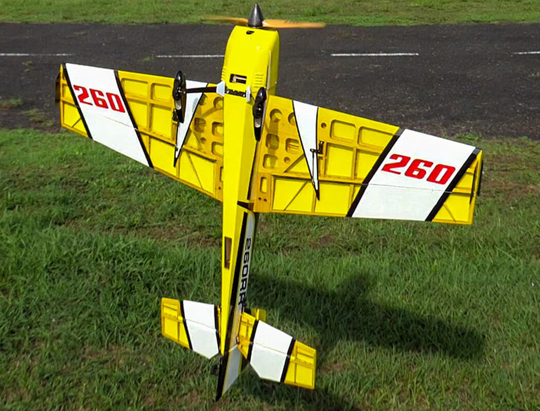 Precision Aerobatics Extra 260RR ARF - Yellow PL-1049-Y