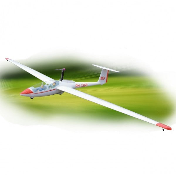 Phoenix Model ASK-21 RC Glider, 6500mm ARF with SLS (No Motor) GL05KS