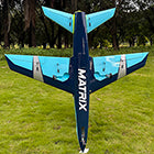 Pilot-RC MATRIX JET 1.8M With RETRACTS GREEN/BLUE PIL784