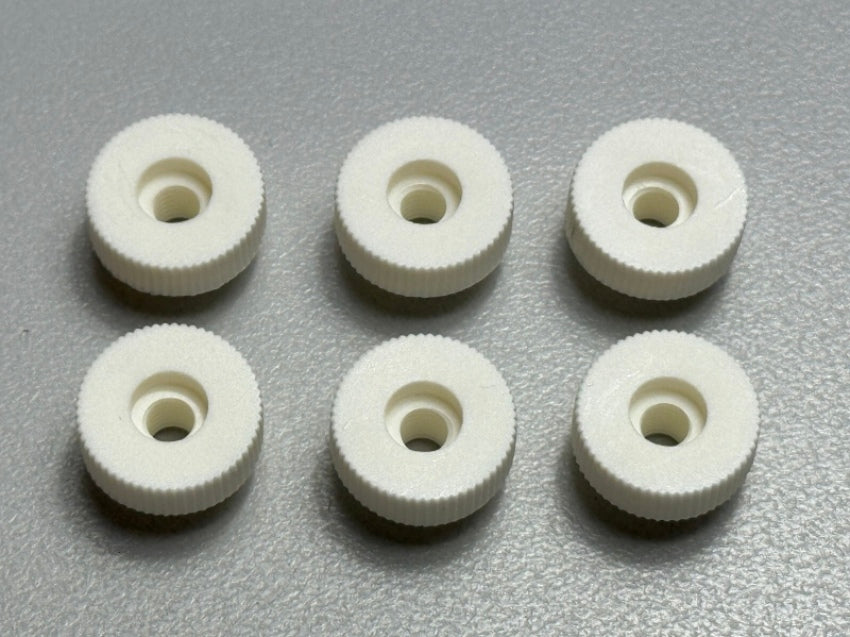 Plastic Knurled Nuts M6 (6 pieces) 830102
