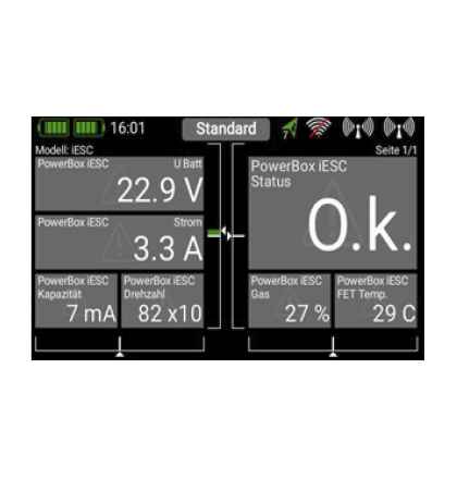 PowerBox iESC 160.HV Brushless Speed Controller 5160