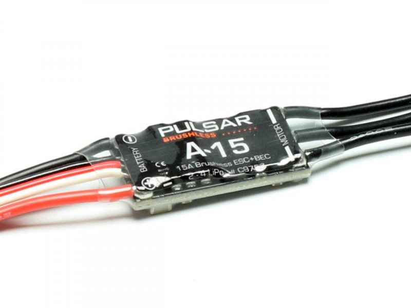 Power Set & Servos for RC Factory Cartoon Jet / 570 mm