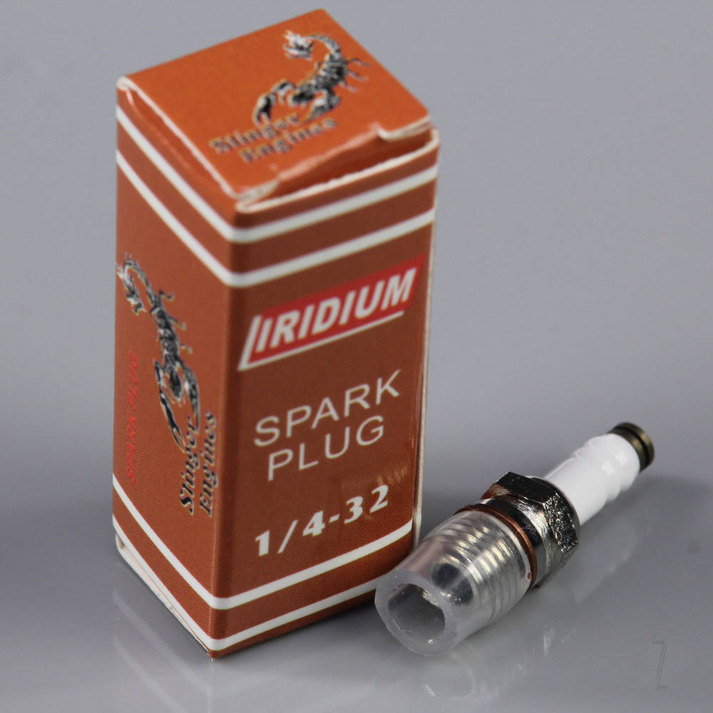 Stinger Spark Plug (fits 10cc, 15cc SE, 20cc SE, 20cc Twin, 30cc Twin, 40cc Twin) RCGFSPK-01