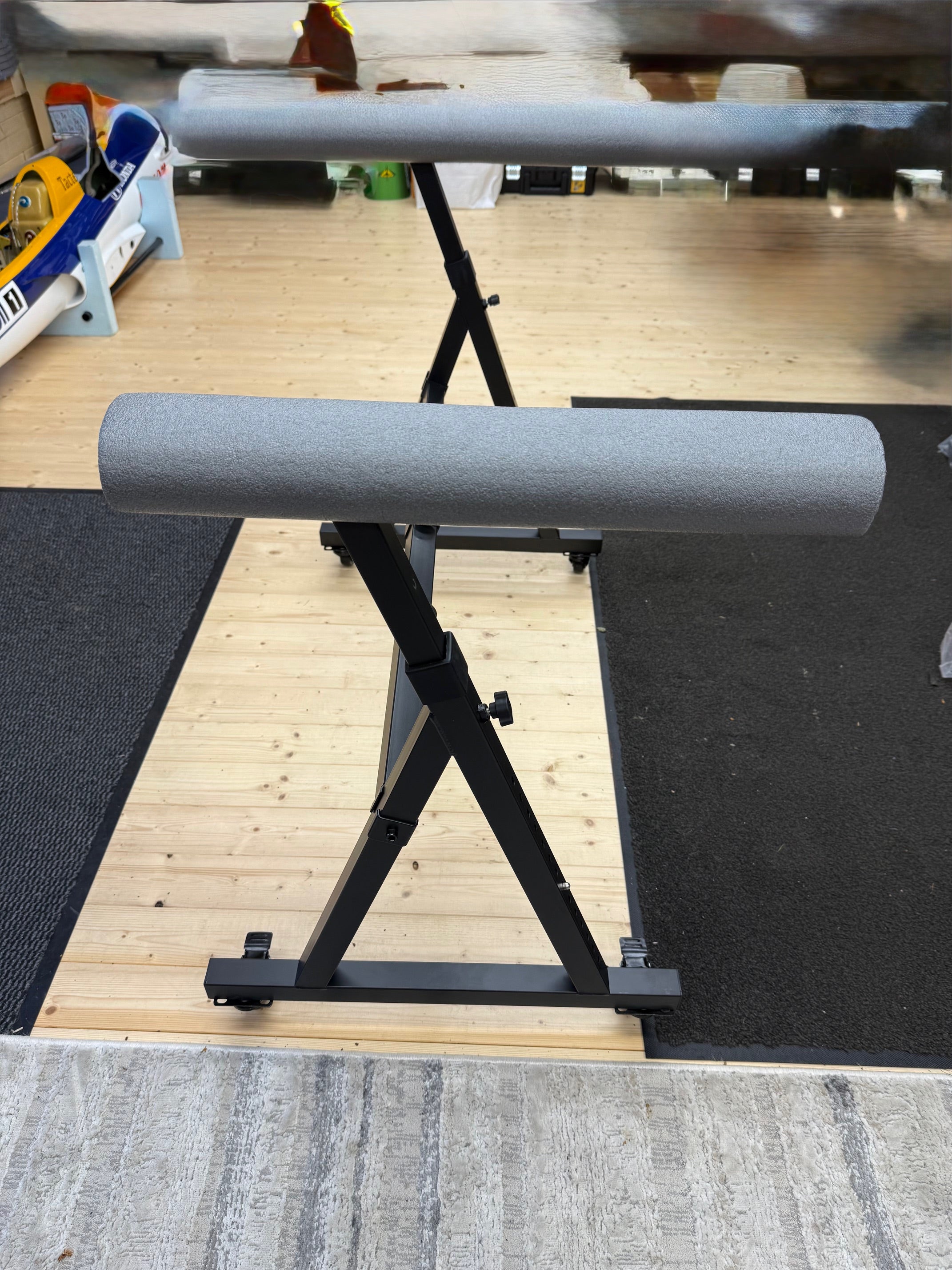 RC Model Plane Stand Heavy Duty Idea for Workshops up to 80kg Load Model Stand