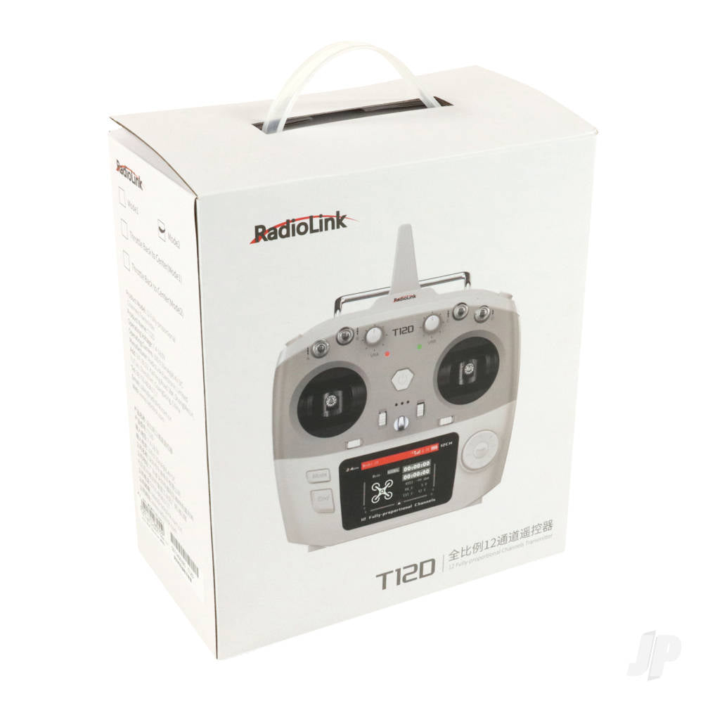 RadioLink T12D 2.4GHz 12-Channel Transmitter with R12F Receiver (Mode 2) RLKT121011