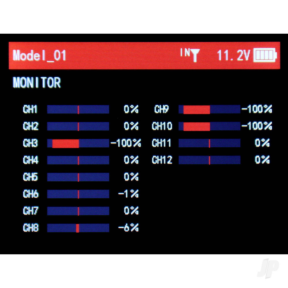 RadioLink T12D 2.4GHz 12-Channel Transmitter with R12F Receiver (Mode 2) RLKT121011