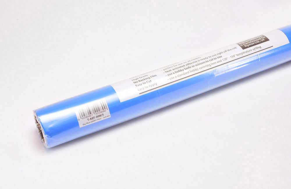 Ripmax AERO Film - Sky Blue - 5m x 0.6m (Roll) T-AEF-008/5