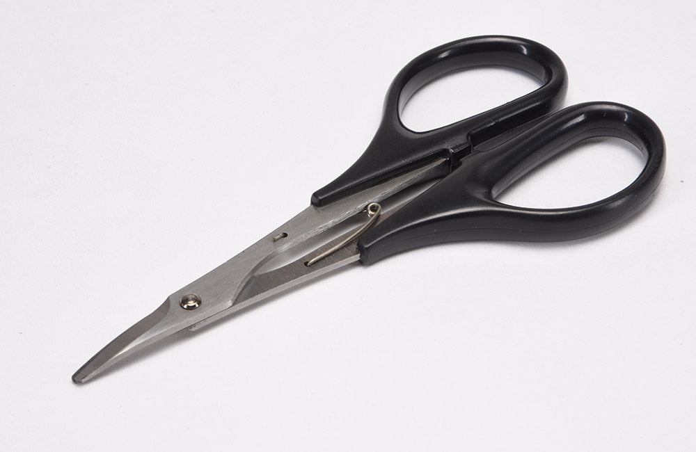 Ripmax Curved Lexan Scissors With Spring Retainer T-CSC01