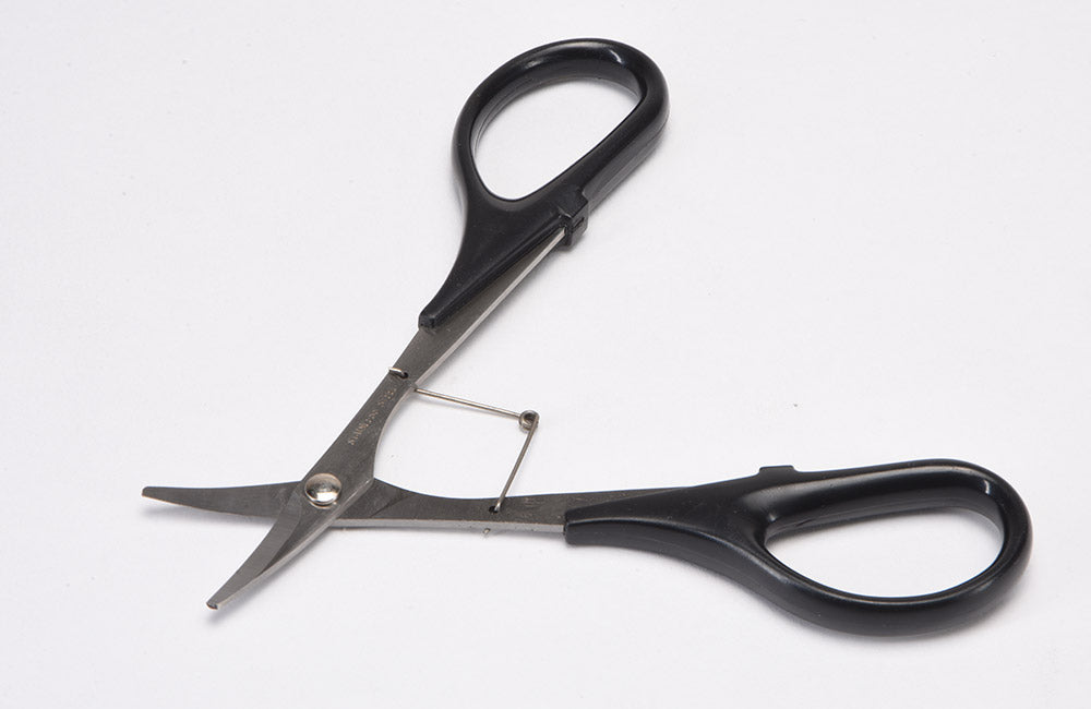 Ripmax Curved Lexan Scissors With Spring Retainer T-CSC01