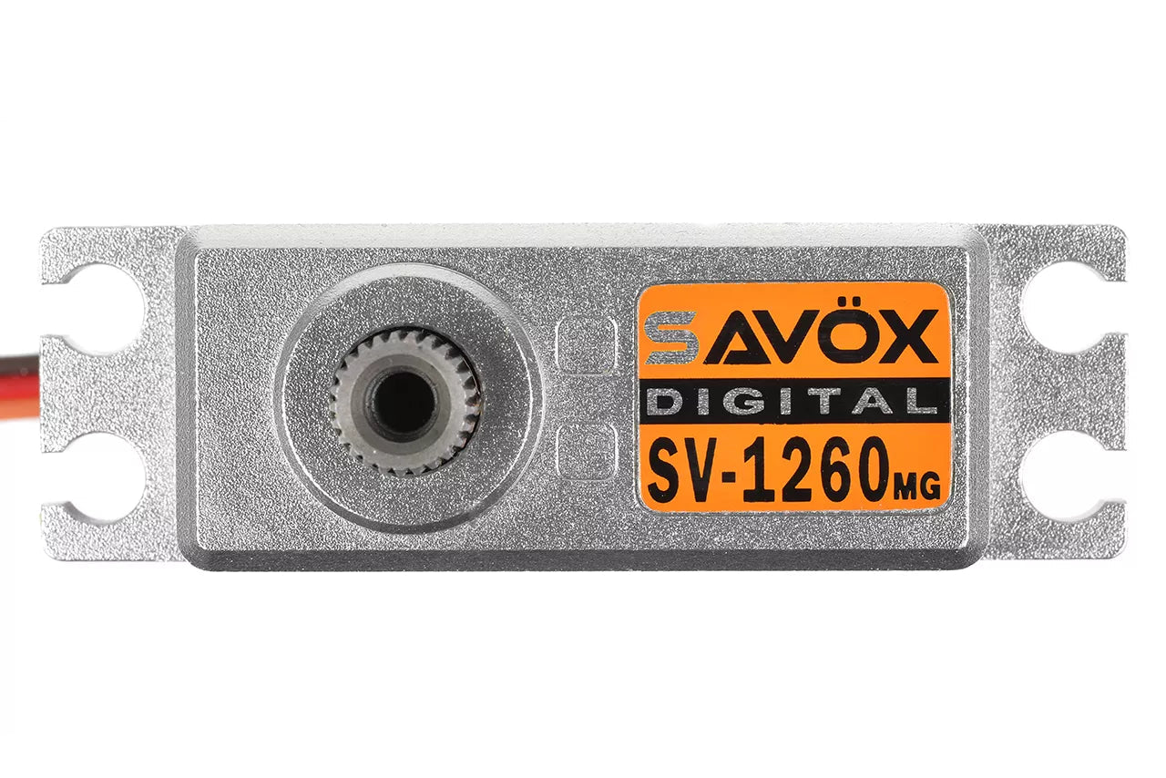 SAVOX HV Digital Mini Size Servo 12kg 0.055s@7.4v SV1260MG 