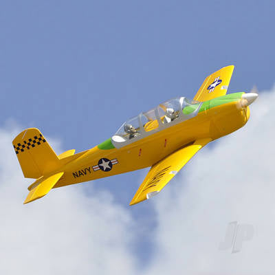 Seagull T-34C Turbo Mentor (20-22cc / 8s-9s) 1.9m / 75in, Yellow with Electric Retracts SEA240NYG