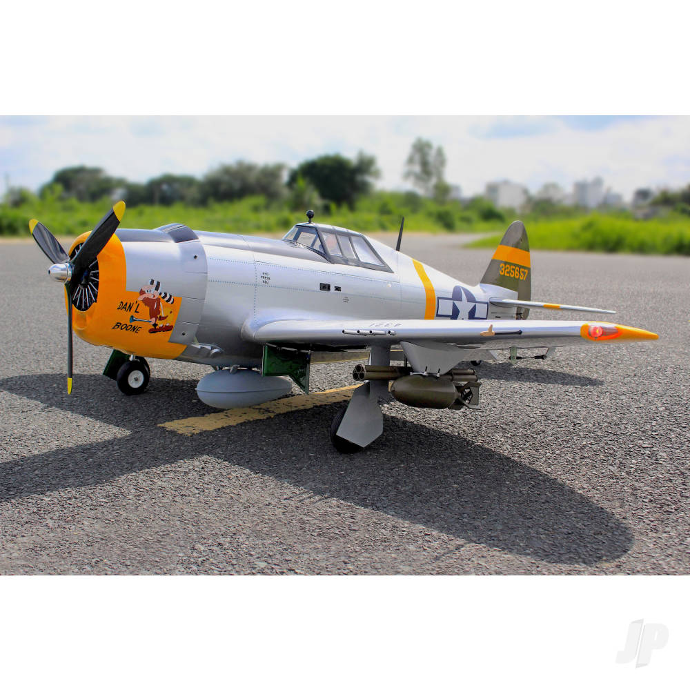 Seagull P-47D Dan'l Boone (55-60cc / 12s) 2.05m / 81in with 3-piece Electric Retracts SEA306NDBG