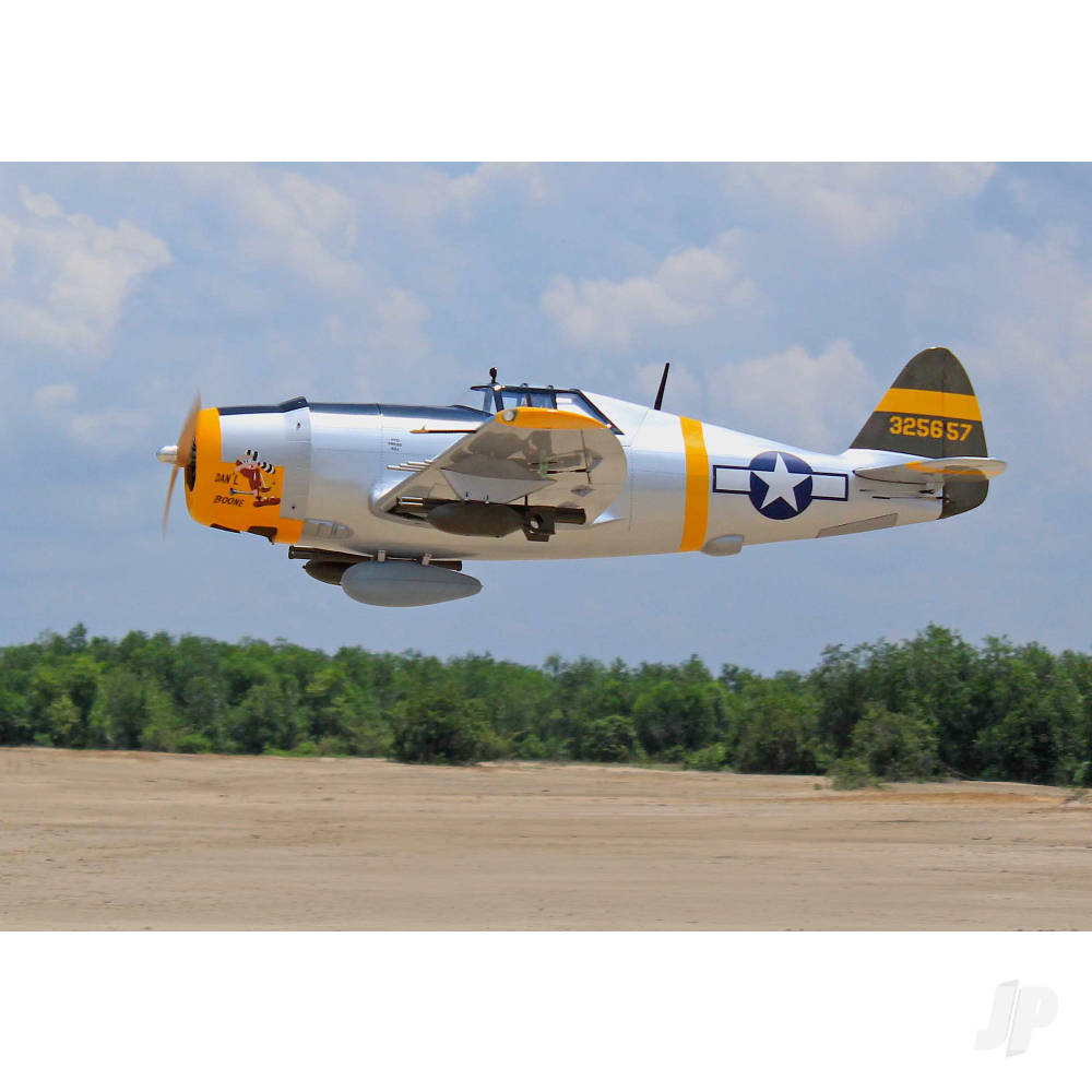Seagull P-47D Dan'l Boone (55-60cc / 12s) 2.05m / 81in with 3-piece Electric Retracts SEA306NDBG