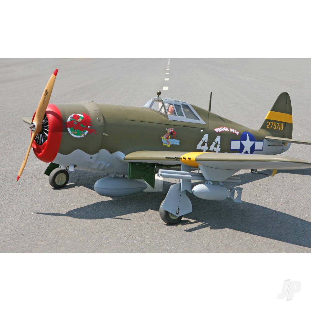 Seagull P-47D Wicked Wabbit (55-60cc / 12s) 2.05m / 81in with 3-piece Electric Retracts