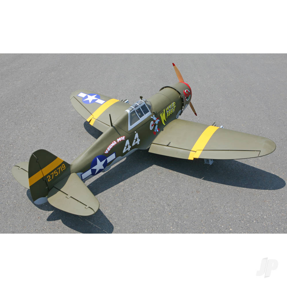 Seagull P-47D Wicked Wabbit (55-60cc / 12s) 2.05m / 81in with 3-piece Electric Retracts