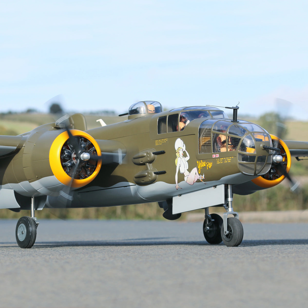 Seagull B-25 Mitchell (20cc) 2.41m / 95in with Retracts SEA330G
