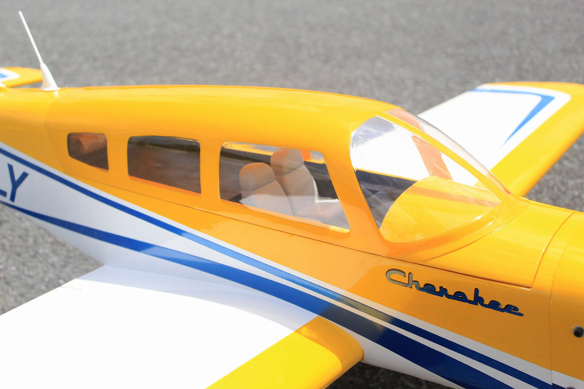Seagull Piper Cherokee 140 (10-15cc) 1.53m / 60in (Yellow) SEA386