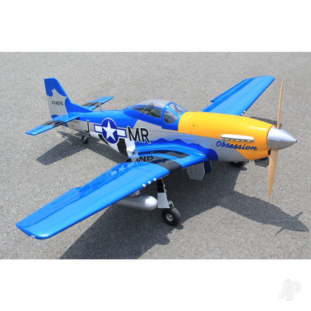 Seagull P-51D Mustang / Obsession (35cc) 1.8m Span (71in) With Retracts SEA391OBG