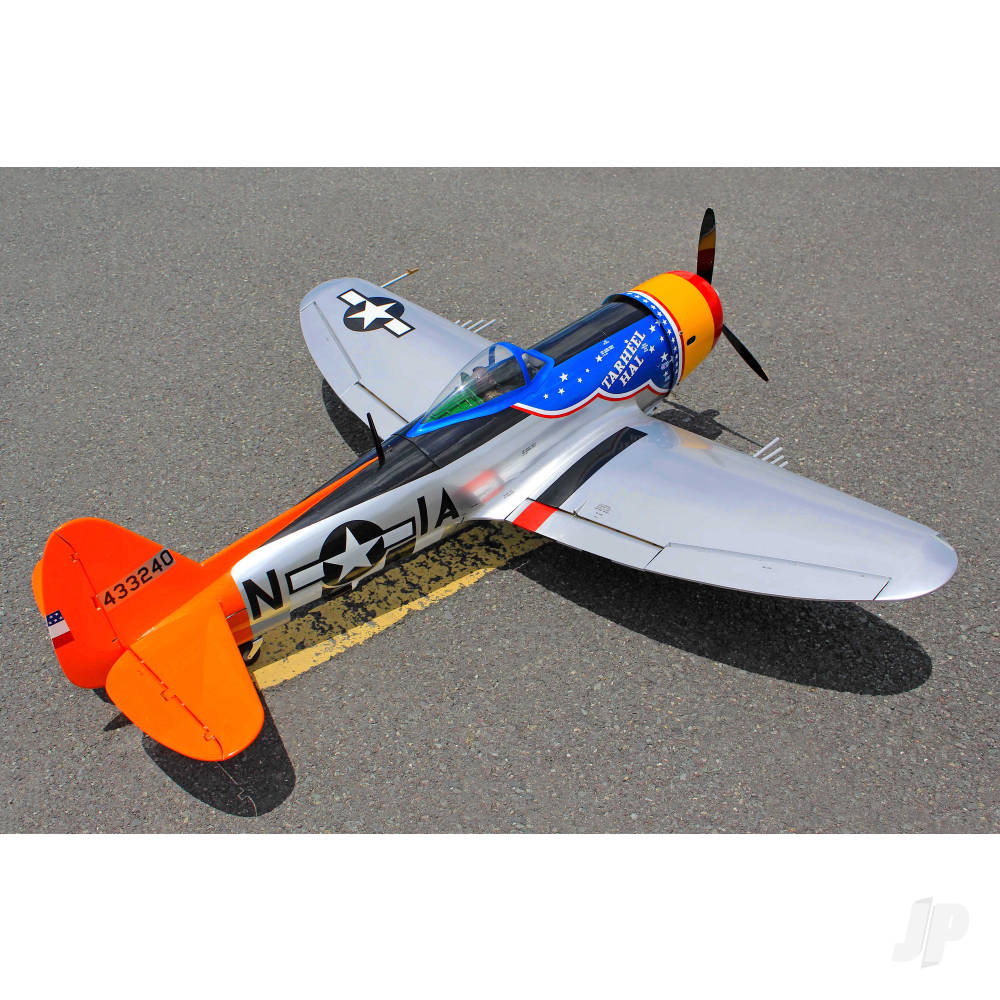 Seagull P-47 Thunderbolt Tarheel Hal (30-38cc) 1.77m / 70in with Electric Retracts SEA398G