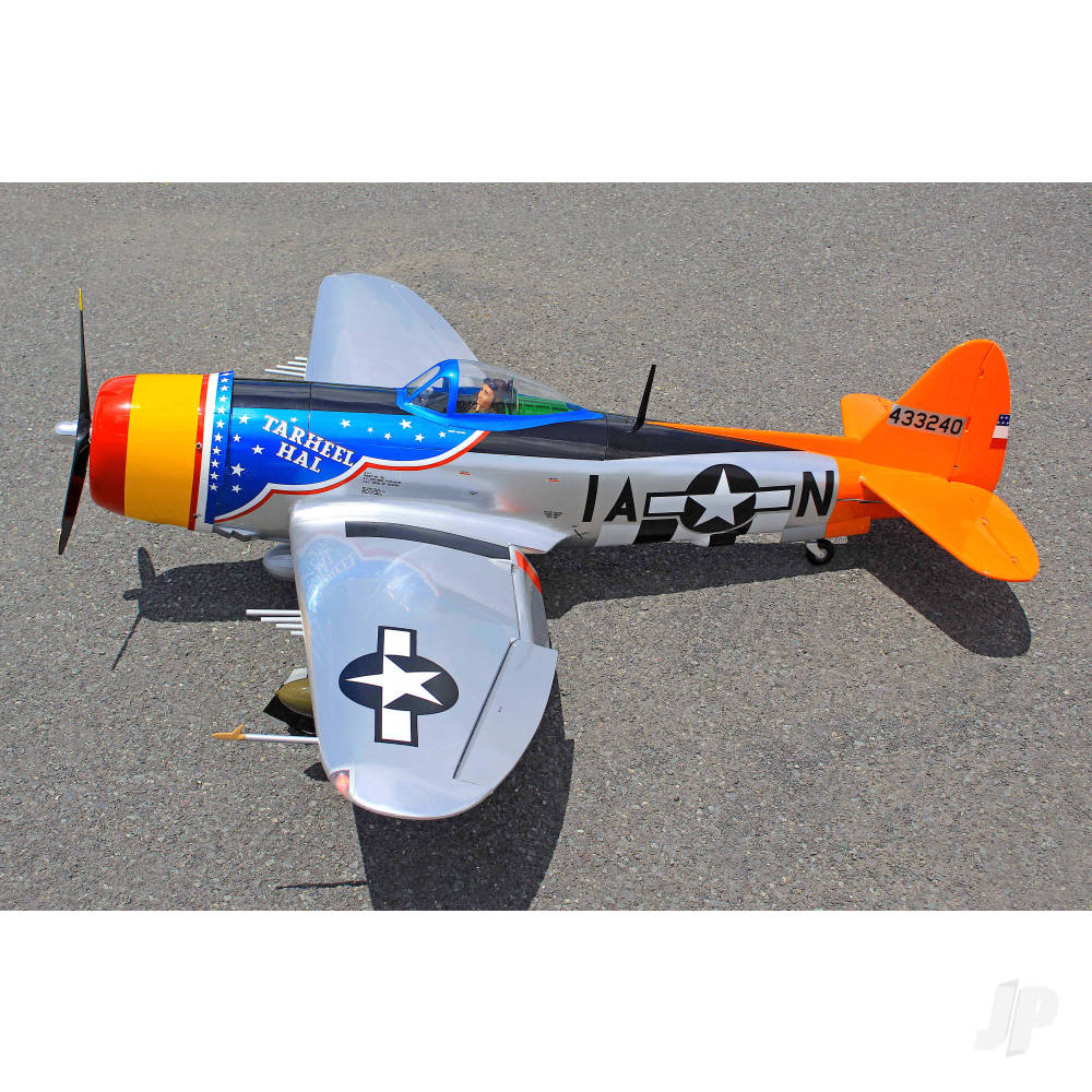 Seagull P-47 Thunderbolt Tarheel Hal (30-38cc) 1.77m / 70in with Electric Retracts SEA398G