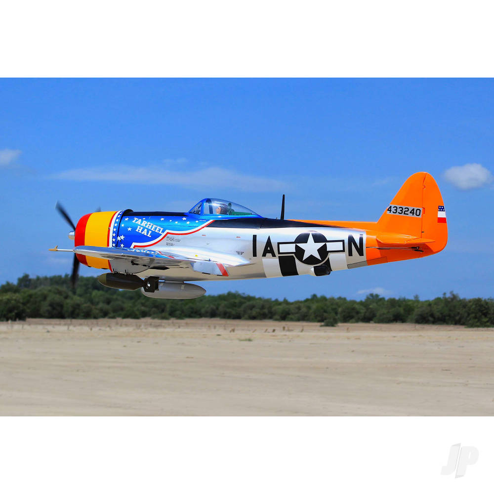 Seagull P-47 Thunderbolt Tarheel Hal (30-38cc) 1.77m / 70in with Electric Retracts SEA398G
