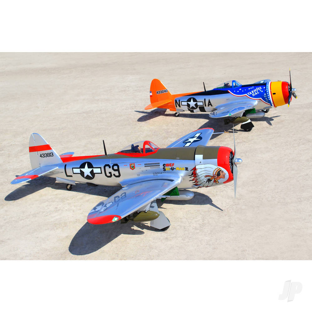 Seagull P-47 Thunderbolt Tarheel Hal (30-38cc) 1.77m / 70in with Electric Retracts SEA398G