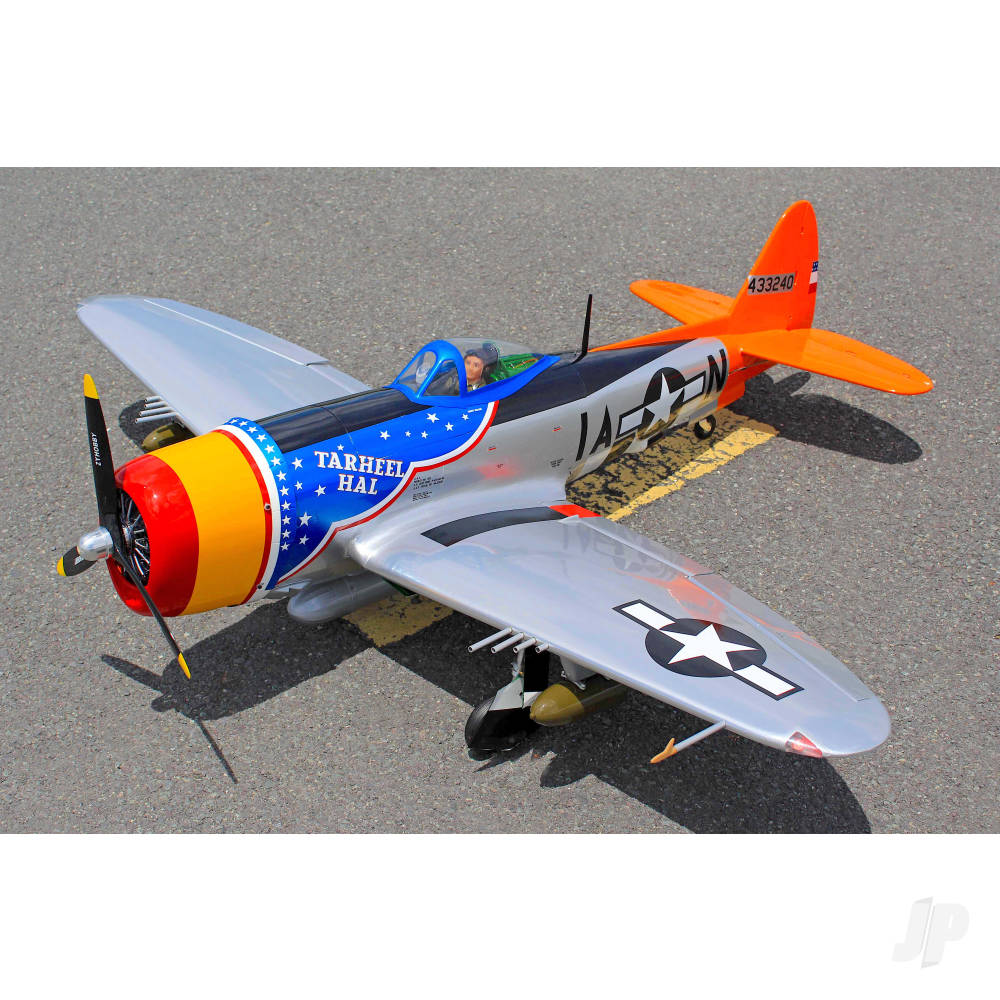 Seagull P-47 Thunderbolt Tarheel Hal (30-38cc) 1.77m / 70in with Electric Retracts SEA398G