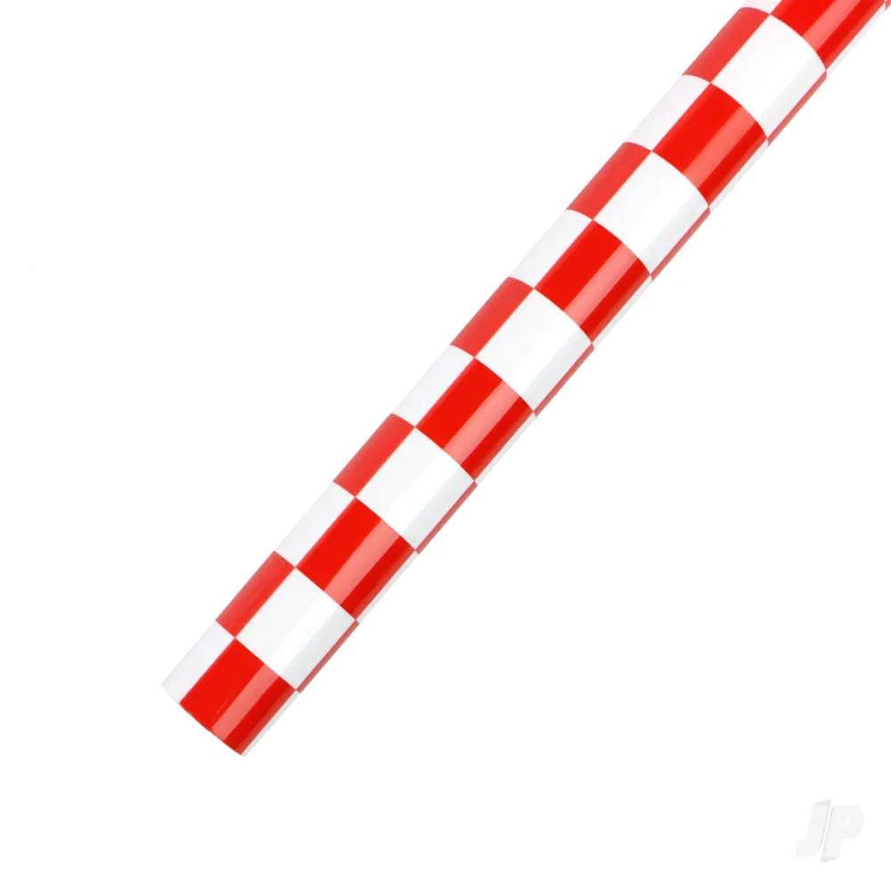 Seagull 2m AeroKote Red & White Chequered 3x3cm (64cm width) SEAFL-020-1