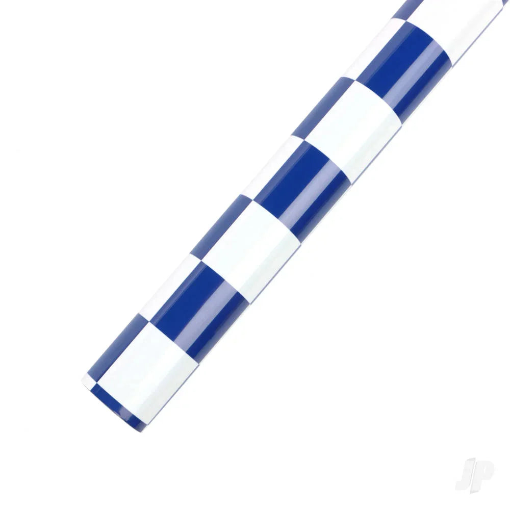 Seagull 2m AeroKote Blue & White Chequered 3x3cm (64cm width) SEAFL-020-4