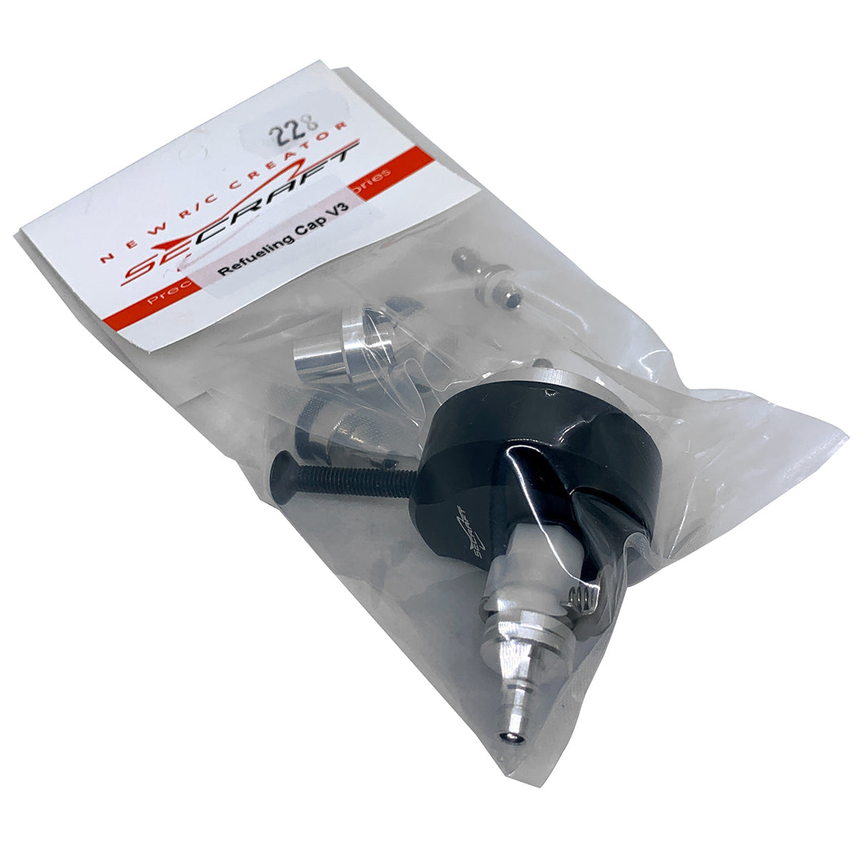 Secraft Refueling Cap V3 (Black) SEC228