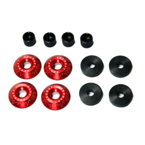 Secraft Canopy Lock V1-M3 (4) Red SEC348