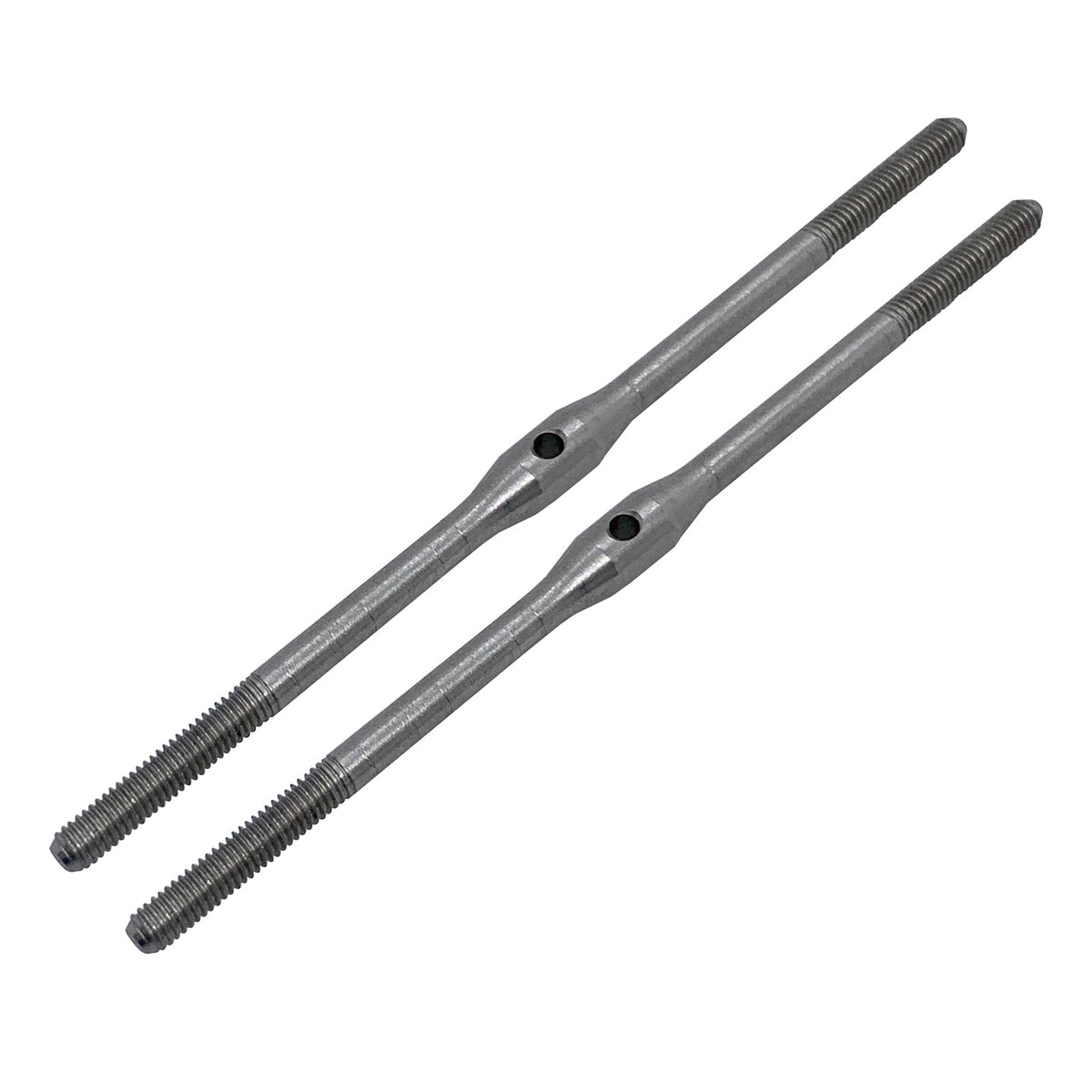 Secraft SUS303 (Stainless Steel) Turnbuckle Pushrod 80mm (M3) SEC354
