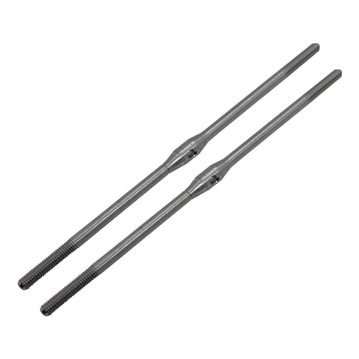 Secraft SUS303 (Stainless Steel) Turnbuckle Pushrod 100mm (M3) SEC356