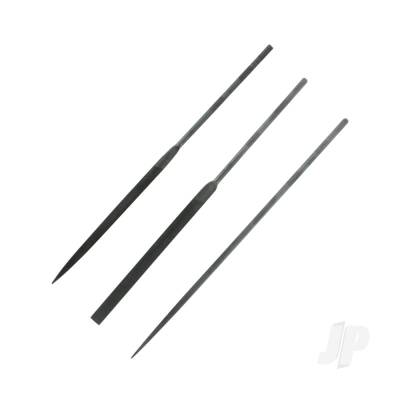 Modelcraft Precision Needle Files (Set of 3) (PKF3443/2) SHSPKF3443-2