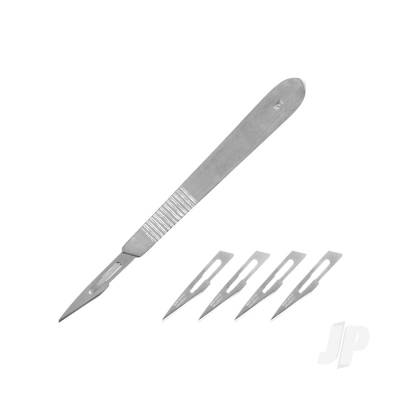 Modelcraft Stainless Steel Scalpel HDl No.3  11 Blade (Pkn1214/3/11) SHSPKN1214-3-11
