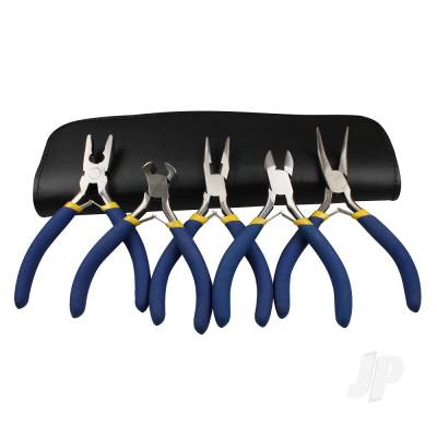 Modelcraft 5pc Mini Plier Set & Case (Ppl6000) SHSPPL6000