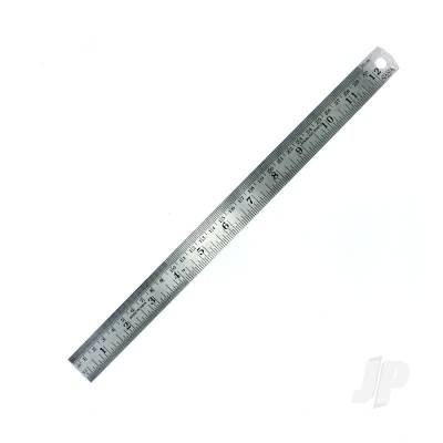 Modelcraft 12in Steel Rule (Flexi) (Pru1012) SHSPRU1012