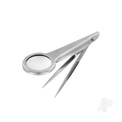Modelcraft Magnifier Tweezers (PTw1125) SHSPTW1125