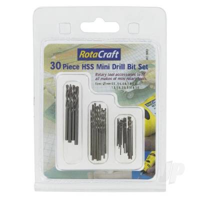 Modelcraft R/C9003 30pc HSS Mini Drill Bit Set SHSRC9003