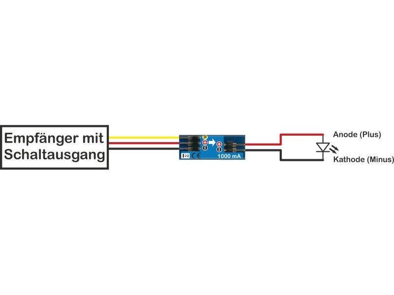 SM MODELL BAU LED current controller 1000mA SM5004 Diagram 2