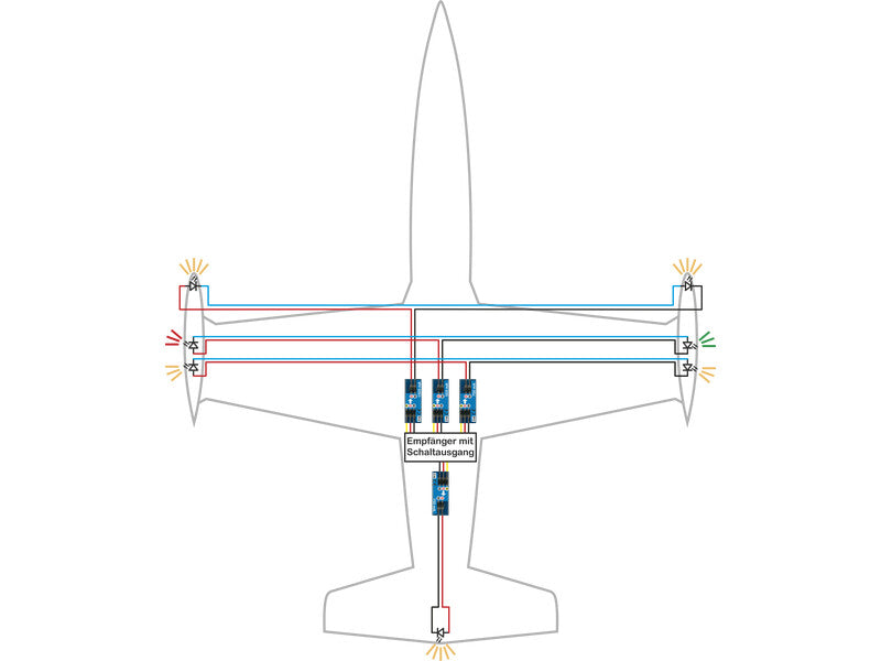 SM MODELL BAU LED current controller 1000mA SM5004 Diagram 1