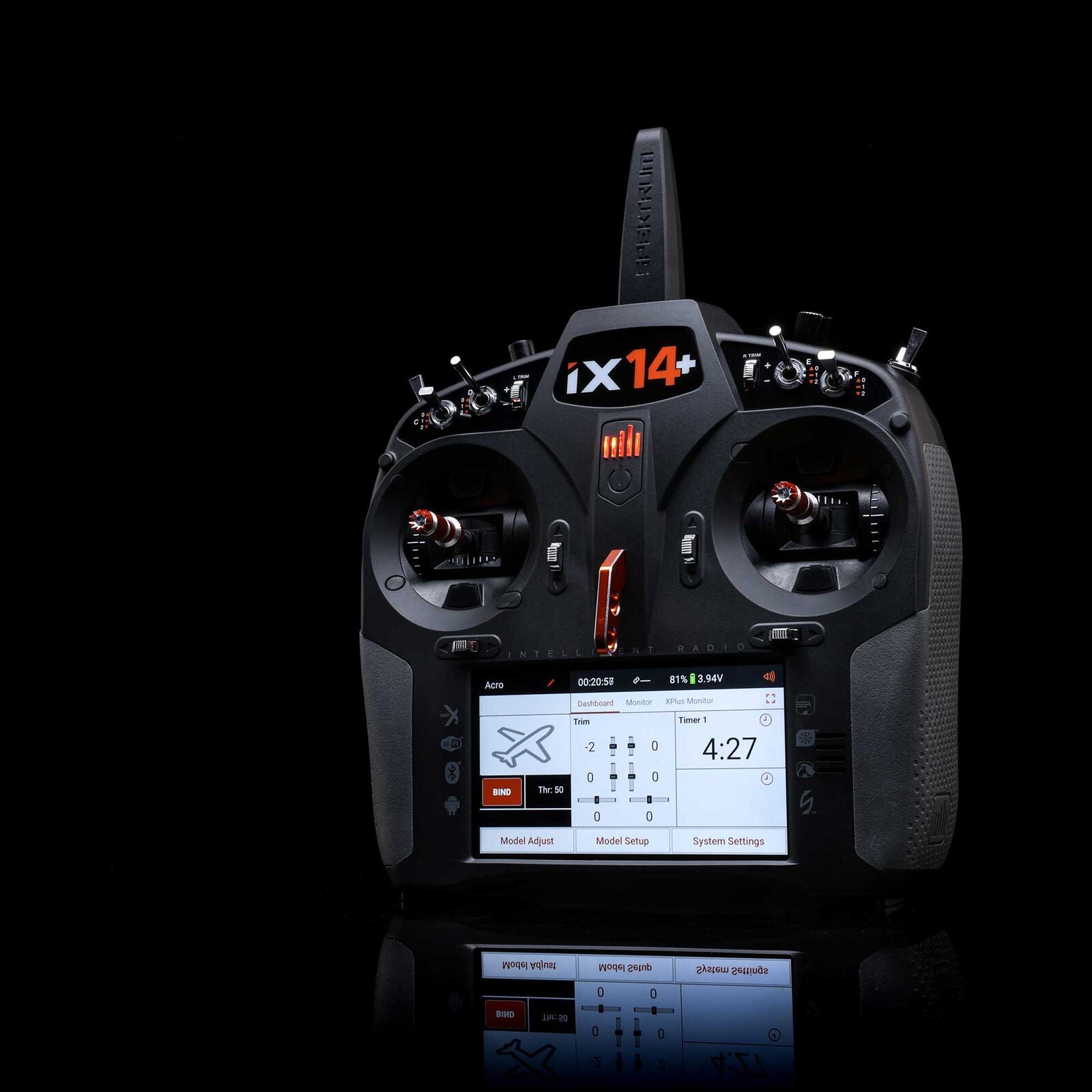 Spektrum iX14+ 20-Channel DSMX Transmitter Only