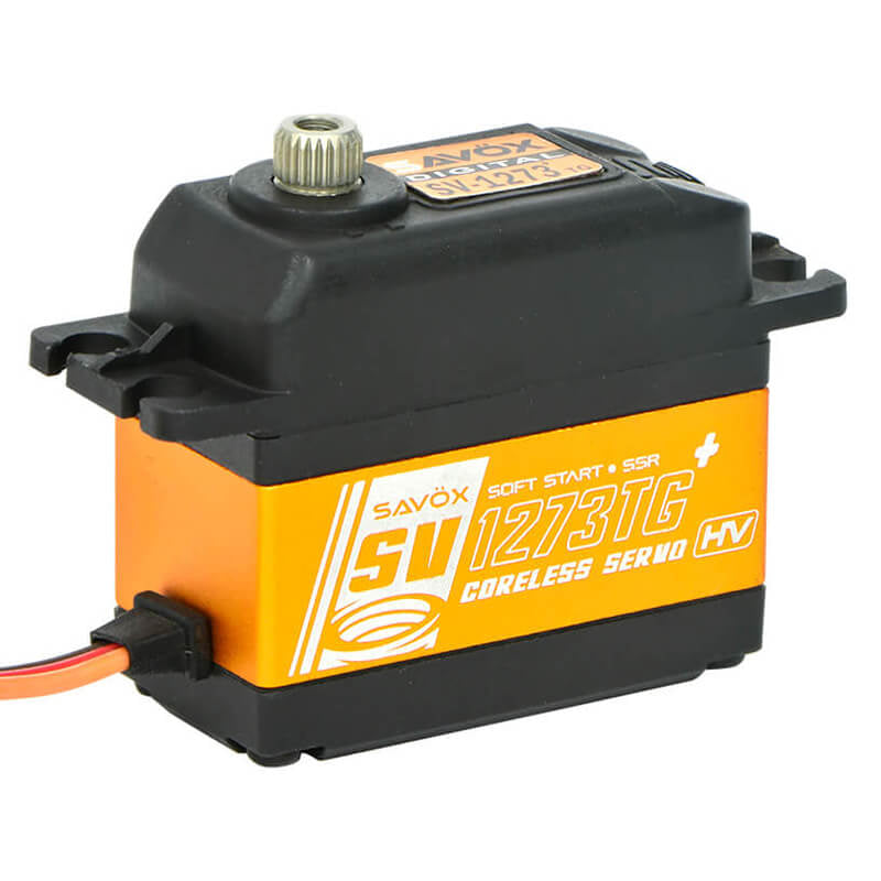 Savox SV-1273TG+ High Voltage Digital Servo With Soft Start 16KG/0.65@7.4V SV1273TG+