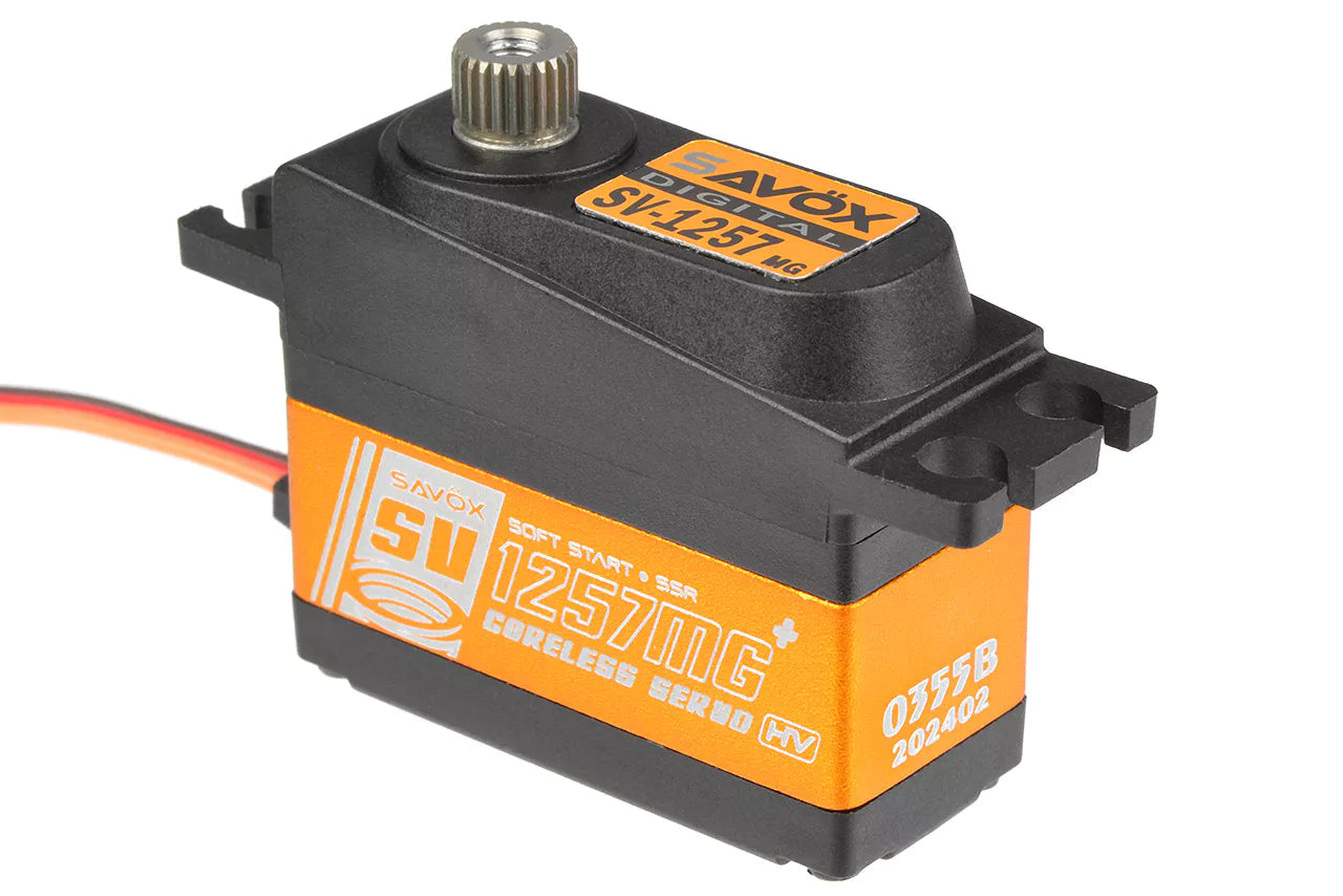 Savox HV Digi Mini Size Rudder Servo 4KG/0.055S@7.4V - Plus SAV-SV1257MG+