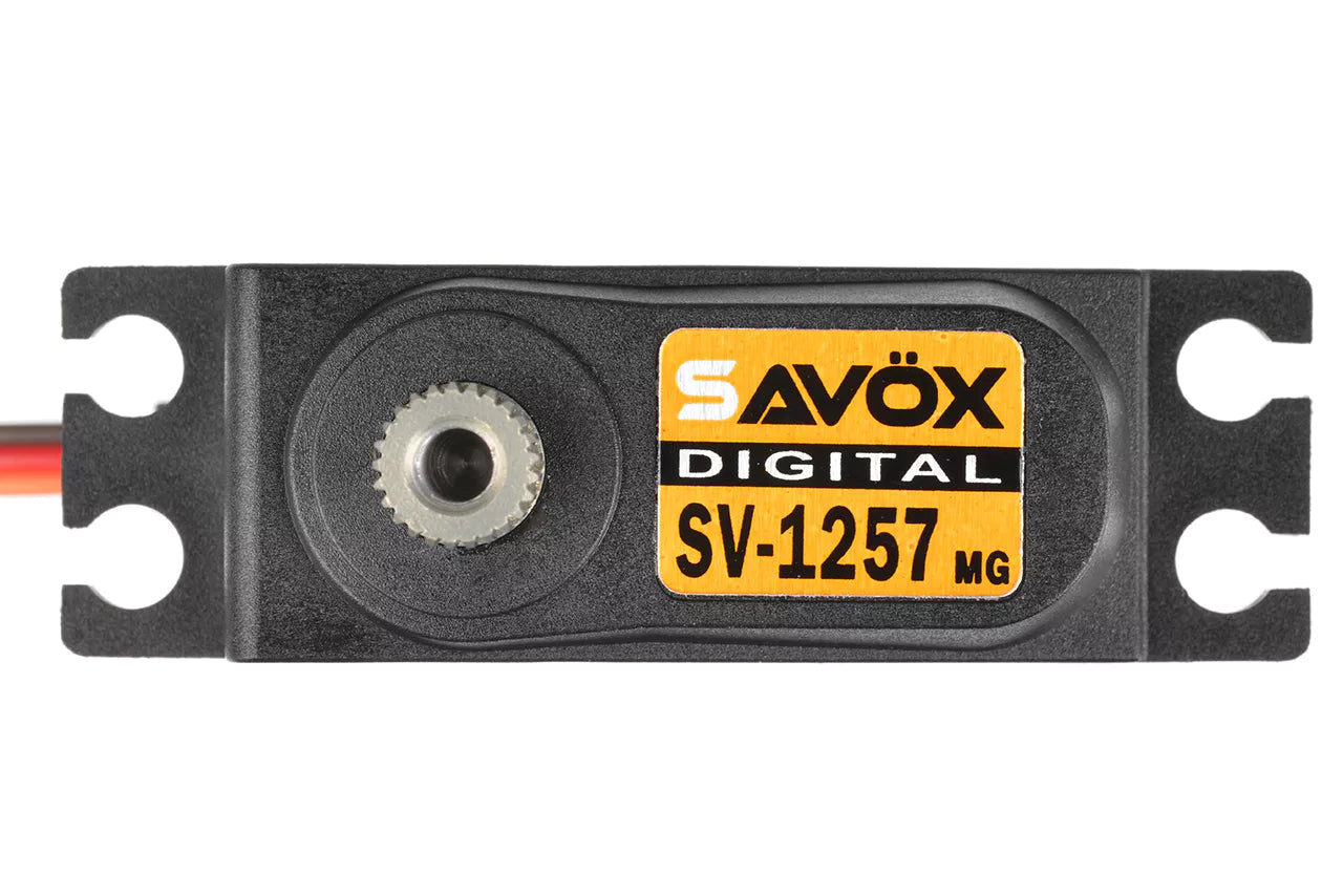 Savox HV Digi Mini Size Rudder Servo 4KG/0.055S@7.4V - Plus SAV-SV1257MG+