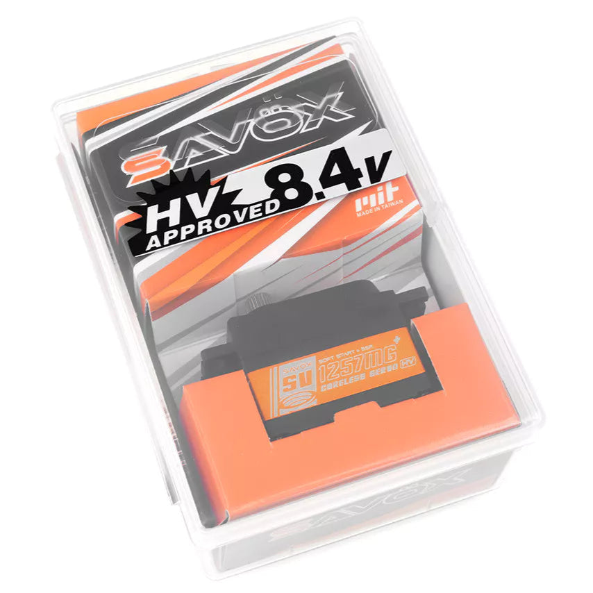 Savox HV Digi Mini Size Rudder Servo 4KG/0.055S@7.4V - Plus SAV-SV1257MG+