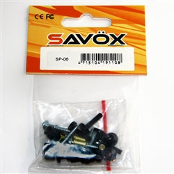 Savox Rubber Spacer Set For Alum. SA1283SG Car Installation SAV-SP06 in packaging
