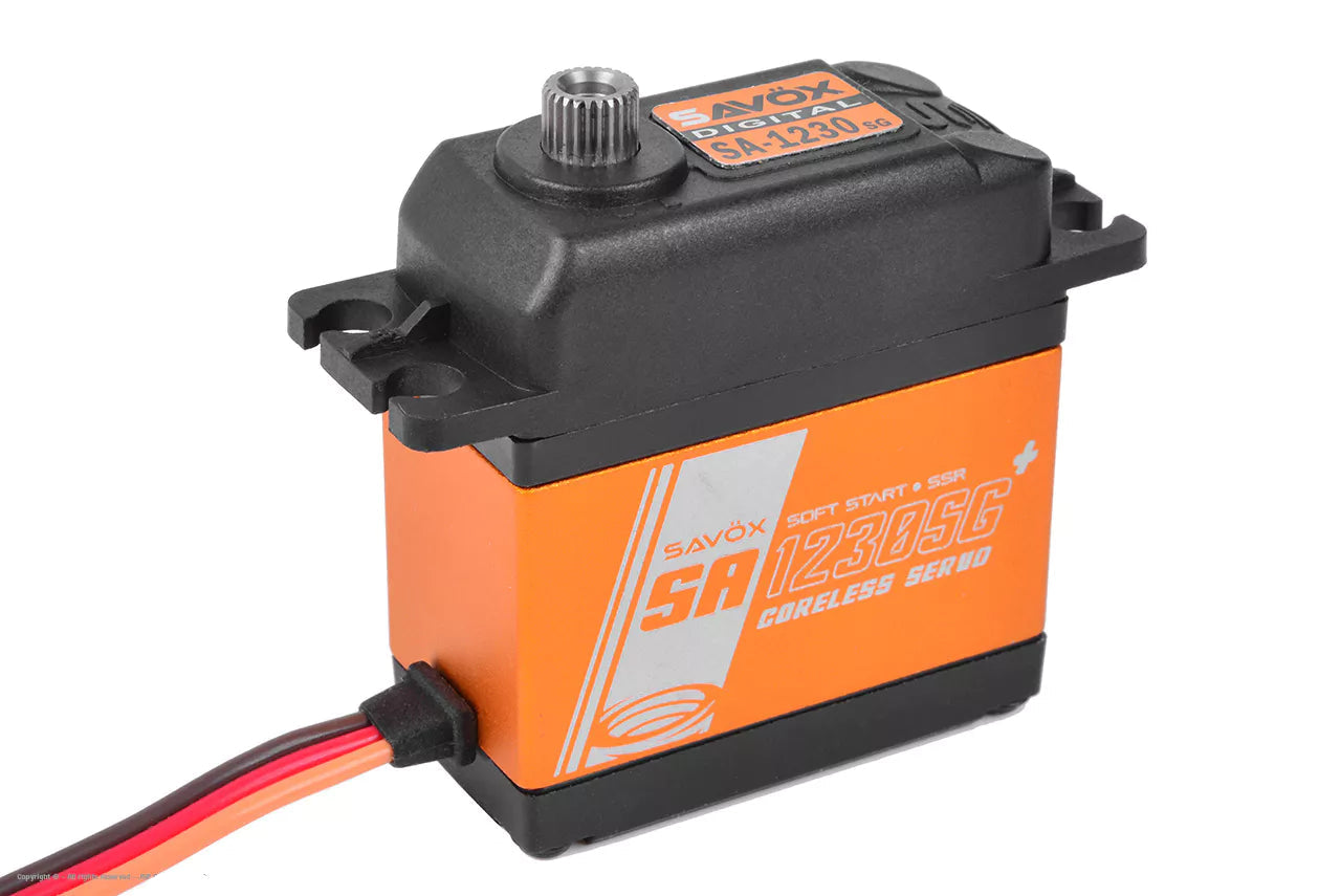 Savox SA-1230SG+ Coreless Digital Servo With Soft Start 0.16s 36kg@6v SA1230SGP 