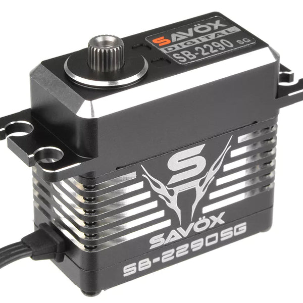 Servo Savox 1SV2110 - 3.9 Kg, 0.13 Sec/60°, Engrenages Métalliques, Pour Hélicoptères 450 Et Avions
