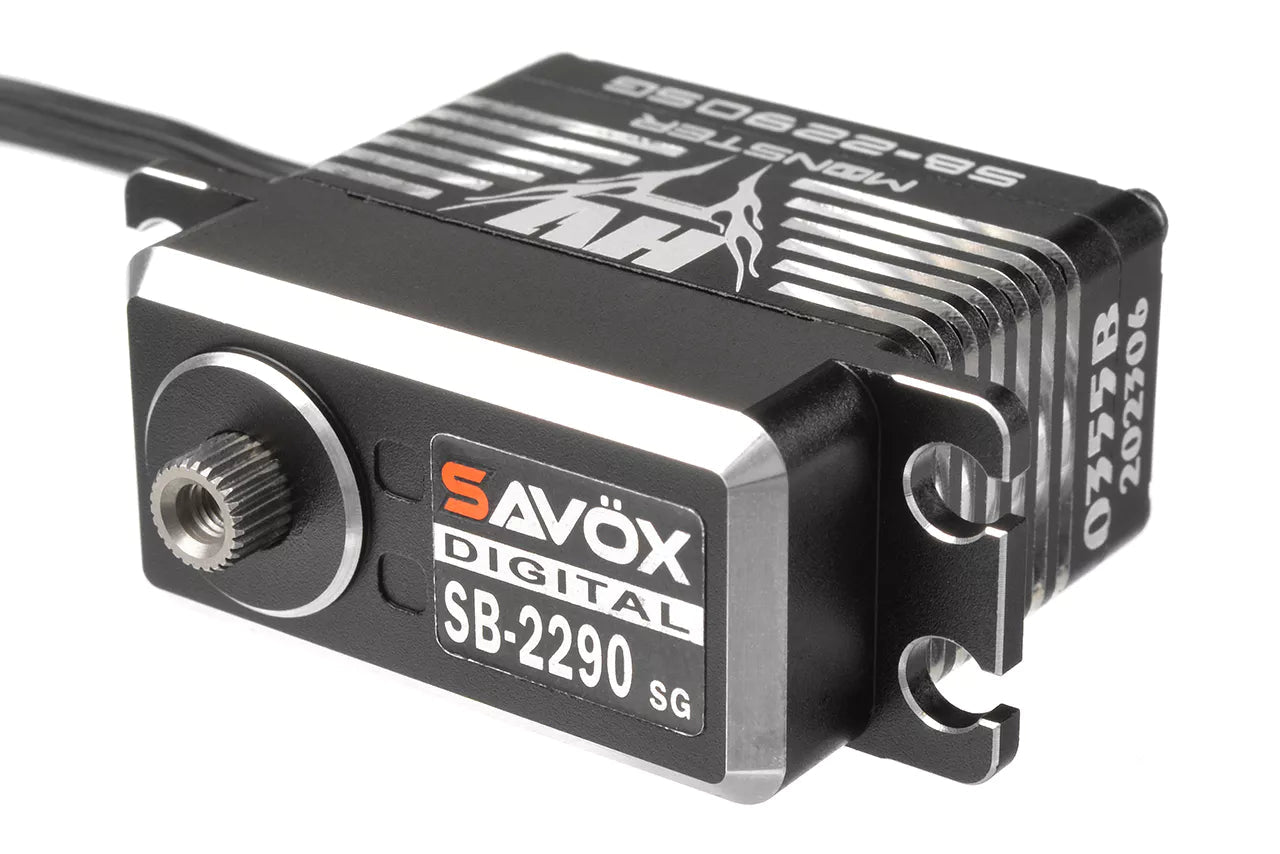 Savox SB2290SG HV CNC Monster Brushless Servo 50KG SAV-SB2290SG